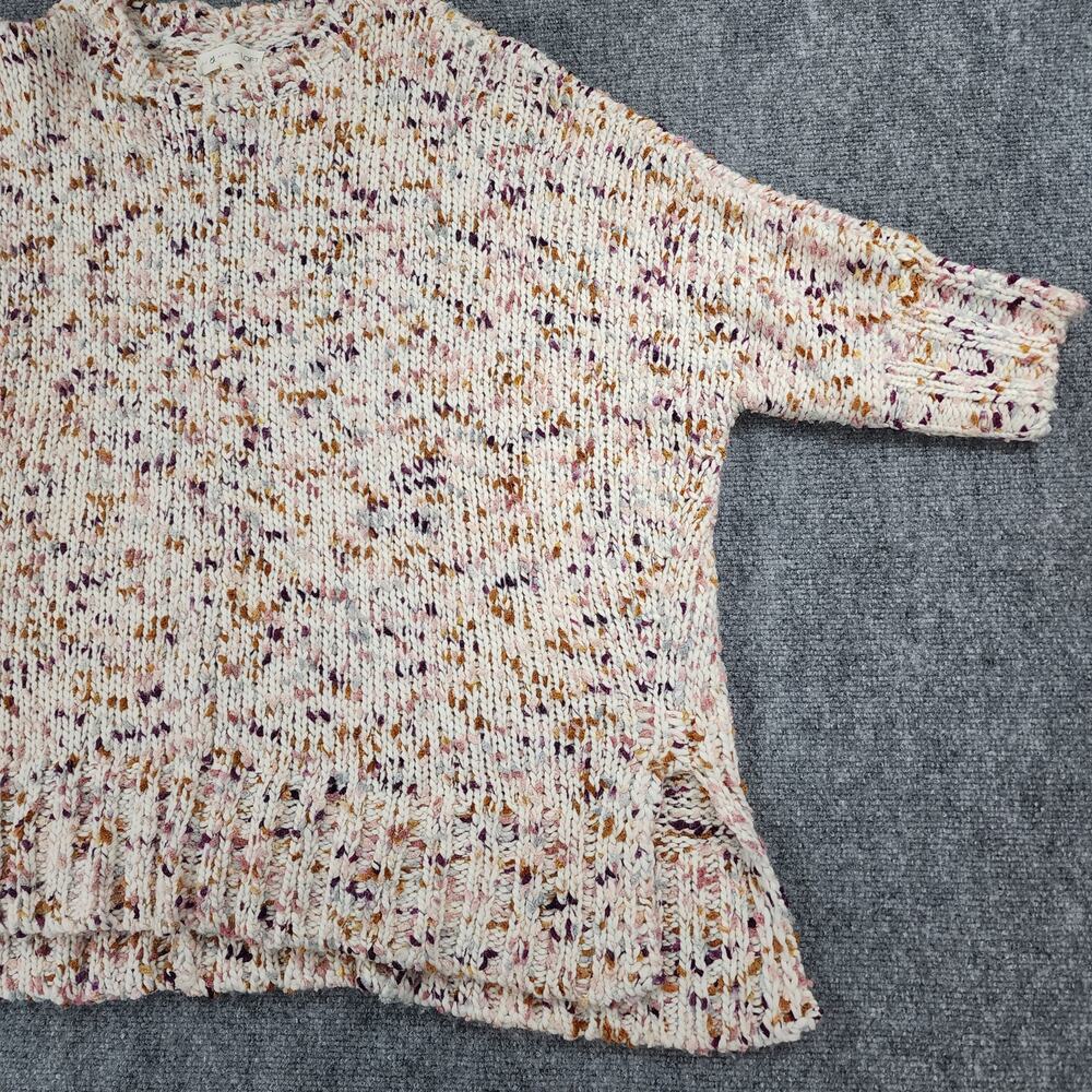 Lou & Grey Sweater Womens XS S Confetti Speckled Yarn Wool Oversized Knit Top - Picture 13 of 16